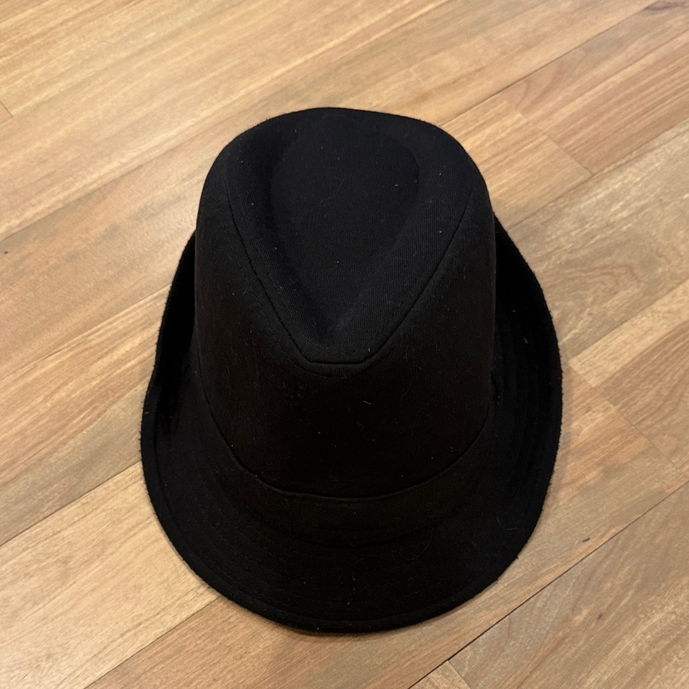 Balera Black Felt Fedora Dance Hat